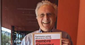 Denis Buchs nommé membre d'honneur de Patrimoine suisse